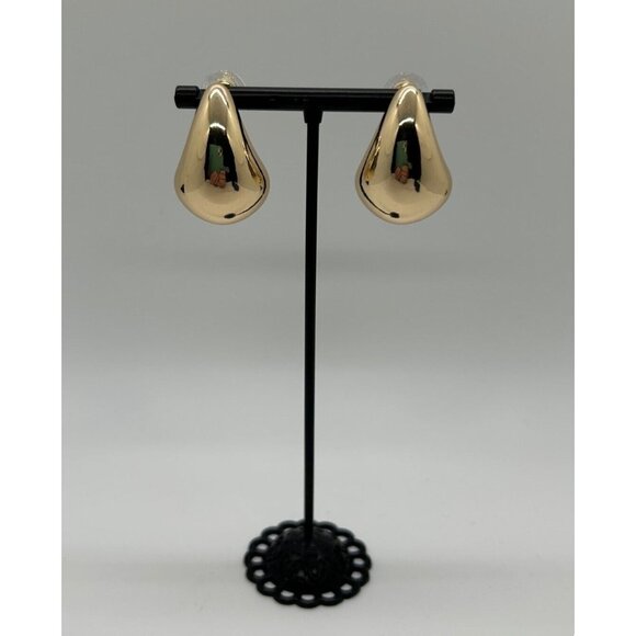 Joan Rivers Gold-tone Earrings Pierced Teardrops Statement Earrings - Picture 3 of 7